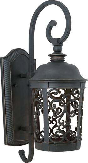 55394bz Maxim Lighting Whisper Dark Sky Led Outdoor Wall Light Bronze