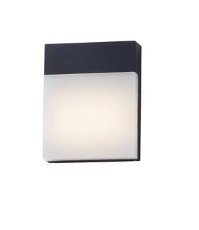 86165bk Maxim Lighting Eyebrow Outdoor Wall Light In Black