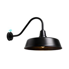 A-00001 Metojia Gooseneck Barn-lights Outdoor Fixture - 24 Inch Farm Style Black Large Lighti A-00001 Metojia Gooseneck Barn-lights Outdoor Fixture - 24 Inch Farm Style Black Large Lighti