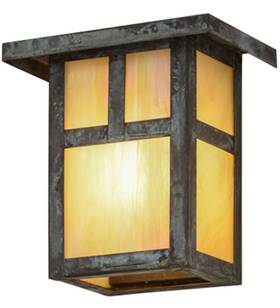 89636 Meyda Tiffany Hyde Park 6 Inch Tall Wall Sconce - Verdigris