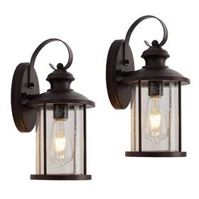 Micsiu 755534082939 2 Pack Outdoor Wall Lantern Lights 13.75 Inch Outside Bronze Micsiu 755534082939 2 Pack Outdoor Wall Lantern Lights 13.75 Inch Outside Bronze