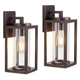 Micsiu 755534083745 Oil Rubbed Bronze Exterior Wall Sconce 2 Pack 13.25 Inch Outdoor Light Fixt Micsiu 755534083745 Oil Rubbed Bronze Exterior Wall Sconce 2 Pack 13.25 Inch Outdoor Light Fixt