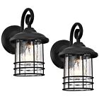22055 Micsiu Outdoor Wall Lantern 1-light 2 Pack Exterior Sconce Lamp Porch 22055 Micsiu Outdoor Wall Lantern 1-light 2 Pack Exterior Sconce Lamp Porch