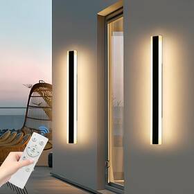 Ftbd-2 Mikeru 2pack 47.2 Inch Wall Light Fixtures 10%- Dimmable Lights Exterior Ftbd-2 Mikeru 2pack 47.2 Inch Wall Light Fixtures 10%- Dimmable Lights Exterior