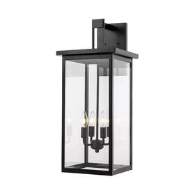 2603-pbk Millennium Transitional Four Light Outdoor Wall Bracket Finish Powd