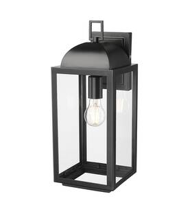 194101-pbk Millennium Lighting 194101 Beaufort 18 Inch Tall Outdoor Wall Sconce - Black 194101-pbk Millennium Lighting 194101 Beaufort 18 Inch Tall Outdoor Wall Sconce - Black