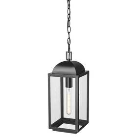 194301-pbk Millennium Lighting 194301 Beaufort 7 Inch W Outdoor Mini Pendant - Black