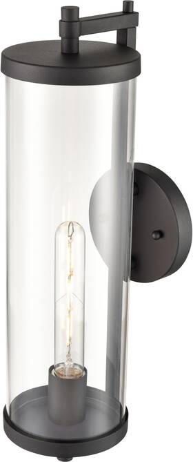 240101-tbk Millennium Lighting 240101 Beckham 18 Inch Tall Outdoor Wall Sconce - Black