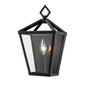 2530-pbk Millennium Lighting Used Arnold - 1 Light Outdoor Wall Bracket-12.25