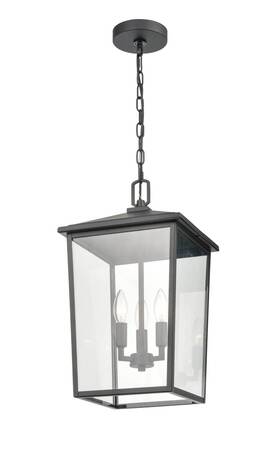 Pendant-19.75 Millennium Lighting 2973-pbk - Fetterton 3 Light Outdoor Inch Tall And 11 Pendant-19.75 Millennium Lighting 2973-pbk - Fetterton 3 Light Outdoor Inch Tall And 11