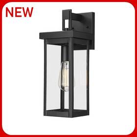 42601-pbk Millennium Lighting Barkeley 16 Inch Tall Outdoor Wall Sconce Light R30