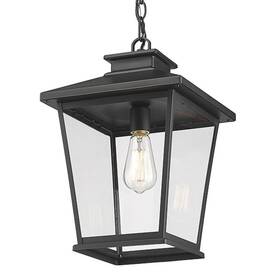 4722-pbk Millennium Lighting 4722 Bellmon 11 Inch W Pendant - Black