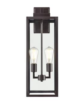 60092-pbz Millennium Lighting 60092 Atless 2 Light 24 Inch Tall Outdoor Wall - Bronze 60092-pbz Millennium Lighting 60092 Atless 2 Light 24 Inch Tall Outdoor Wall - Bronze