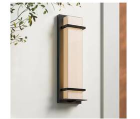 75201-pbk Millennium Lighting 6 Inch Led Light Powder Coated Black Outdoor White