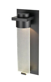 8081-pbk Millennium Lighting 8081 Amster 15inch Tall Led Outdoor Wall Sconce Black