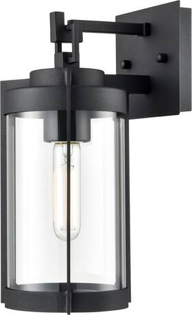 91501-tbk Millennium Lighting 91501 Ellway 13 Inch Tall Outdoor Wall Sconce - Black 91501-tbk Millennium Lighting 91501 Ellway 13 Inch Tall Outdoor Wall Sconce - Black