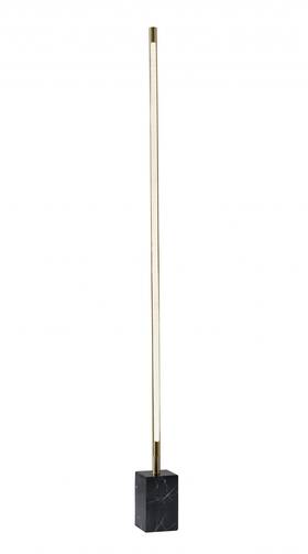 Minimalist Ambient Glow Led Floor Lamp Dimmer Antique Brass Bl 512839458977 With In And Black Ma