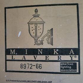 8972-66 Minka-lavery New Outdoor Entry Porch Light #8972-66 Lighting