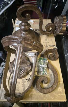 8990-61-pl Minka-lavery 8991-61 Ardmore Outdoor Wall Mount Lamp Vintage Rust No. For Parts