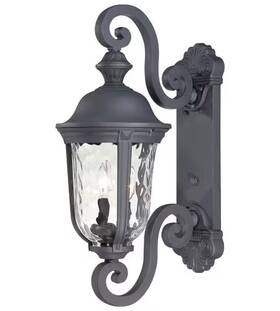 8991-66 Minka-lavery The Great Outdoors Ardmore 2-light Outdoor Wall Mount In Black