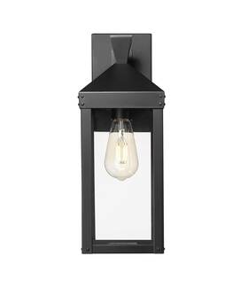 22901-pbk Ml Lighting Yates 13.75 Inch High 1-light Outdoor Wall Sconce - Powder