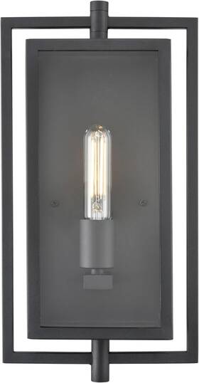 250001-tbk Ml Lighting Rankin 1-light Outdoor Wall Sconce Textured Black