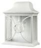Iol92wh Mo Outdoor Wall Light White Seeded Glass Weatherproof Exterior Lantern