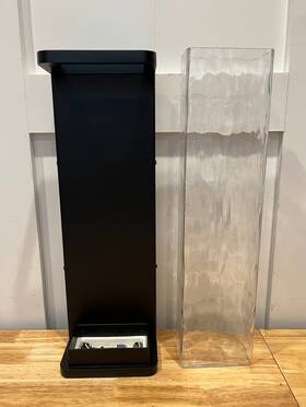 Ws-w32521-bk Modern Forms Wac Lighting Vitrine 16 Inch Outdoor Sconce - Msrp 373