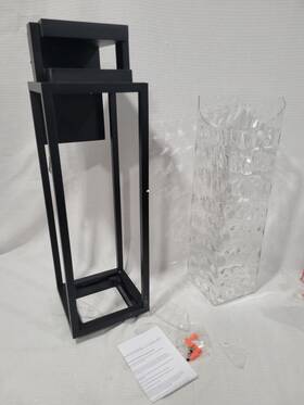 Ws-w41925-bk Modern Forms Sconce Led Outdoor Wall Two If By The Sea 25 Inch