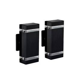 Moepisy 726084541399 2 Pack Led Up And Down Lights Outdoor Wall Light Body In Aluminum Waterproof 3