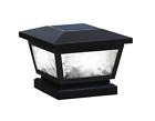 Mofs100b Classy Caps Pack Black Solar Cap Lights Post Mount Style Mofs100b Classy Caps Pack Black Solar Cap Lights Post Mount Style