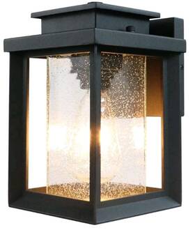 2437-1w Monkfish Modern Simple Outdoor Wall Light With Bubble Glass Lamp Shade Great
