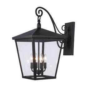 Bal-871 Monteaux Lighting 4-light Black Extra Large Outdoor Wall Light Fixture With Clear Glass Bal-871 Monteaux Lighting 4-light Black Extra Large Outdoor Wall Light Fixture With Clear Glass
