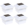 Mt-rpn-33947066 Greenlighting Pack Solar Power Square Outdoor Post Cap 711463603713