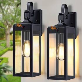 My-wl116b-bk Myhxq 18ftft Large Motion Sensor Outdoor Lights 2 Packs Dusk To Dawn Exterior Lighting My-wl116b-bk Myhxq 18ftft Large Motion Sensor Outdoor Lights 2 Packs Dusk To Dawn Exterior Lighting