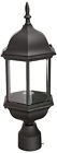 2976-bk N-a Designers Fountain Devonshire Outdoor Post Lanterns Inch Black 785577823237