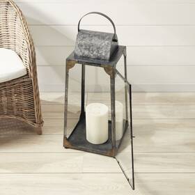 Napa Home & Garden 046654136016 Madera Outdoor Lantern Large 14 X 30.5 Plum And Post