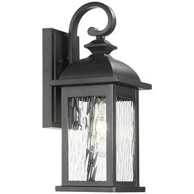 Dn07w-s-sw-bk Naxttii 15 Inch Black Outdoor Wall Light Exterior Fixture With E26 Socket Dn07w-s-sw-bk Naxttii 15 Inch Black Outdoor Wall Light Exterior Fixture With E26 Socket