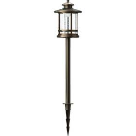 Nebo 645397939511 Led All-weather Metal Round Crackle Glass Path Light Oil-rubbed Bronze