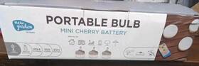 Newgarden 435578509471 2.4-in H White Battery Operated Led Outdoor Wall Light