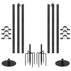 Nhslp-2p Newhouse Lighting 9 Ft. 8 Inch Outdoor String Light Poles For Outside