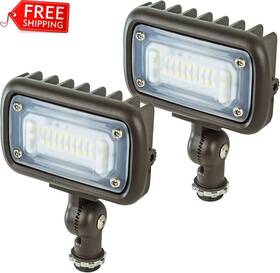 Ww15brz-2 Newhouse Lighting 16-watt Outdoor Die-cast Aluminum Led Wall Wash Floo