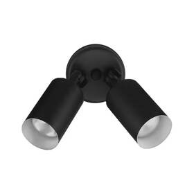 Nicor 445048866844 Double Bullet 75-watt 2-light Black Outdoor Wall Lantern Sconce Nicor 445048866844 Double Bullet 75-watt 2-light Black Outdoor Wall Lantern Sconce
