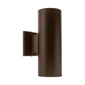 50102ba Nicor 75-watt 2-light Bronze Outdoor Wall Lantern Sconce Column Light 50102ba Nicor 75-watt 2-light Bronze Outdoor Wall Lantern Sconce Column Light