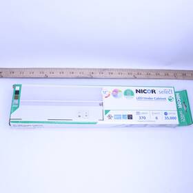 Nuc512sbk Nicor Lighting Under Cabinet Light Black 12.5 Inch