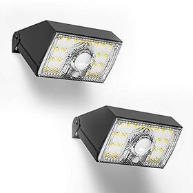 Swl-11d Njoynook Solar Wall Lights Outdoor 3000k 4000k Fence With Motion Sensor