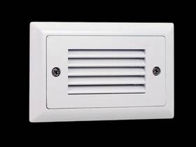 Nsw-671-30w Nora Lighting Mia Led Die-cast Step Light Horizontal Louver - Wall Mount Wet Location