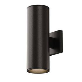 Na0114 North Avenue Seville Aluminum 2-light Dusk To Dawn Black Contemporary Outdoor Cylinder Wall Na0114 North Avenue Seville Aluminum 2-light Dusk To Dawn Black Contemporary Outdoor Cylinder Wall