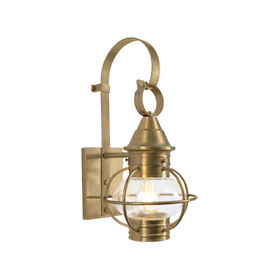 1713-ag-cl Norwell Lighting American Onion Outdoor Wall Light Aged Brass 1713-ag-cl Norwell Lighting American Onion Outdoor Wall Light Aged Brass