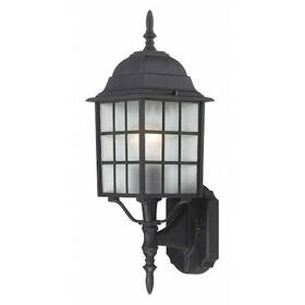 60-3479 Nuvo Adams 1-light 18 Inch Outdoor Wall With Frosted Glass